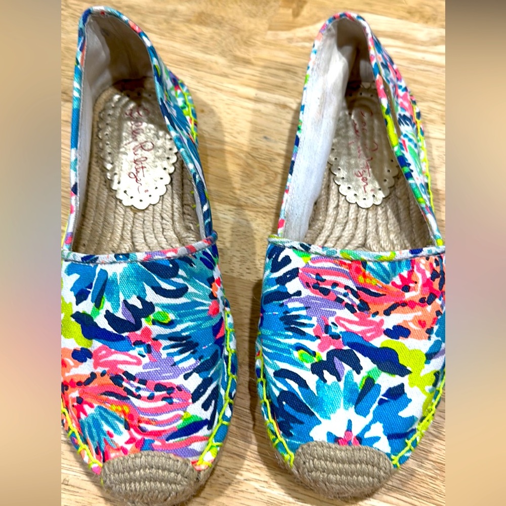 Lilly Pulitzer Flats Size 7 Espadrilles